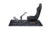 Trone RS1 + SteadyMat Floor Mat Combo- Suede Black