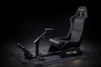 Trone RS1 + SteadyMat Floor Mat Combo- Charcoal Leather