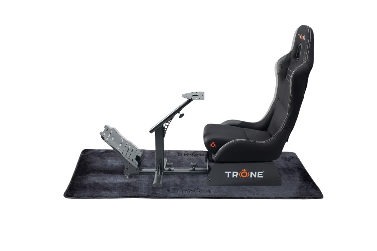 TRONE RS1 Racing Simulator(Variant) -Charcoal Leather.