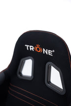 TRONE Steady Seat: Ergonomic Sim Racing Seat Add-On for Trone SteadyStand Pro | Aero Black Variant