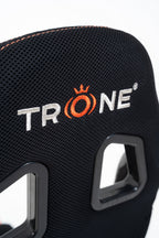 TRONE Steady Seat: Ergonomic Sim Racing Seat Add-On for Trone SteadyStand Pro | Aero Black Variant