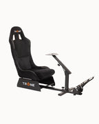 TRONE RS1  Racing Chair & Cockpit Driving-Suede Black