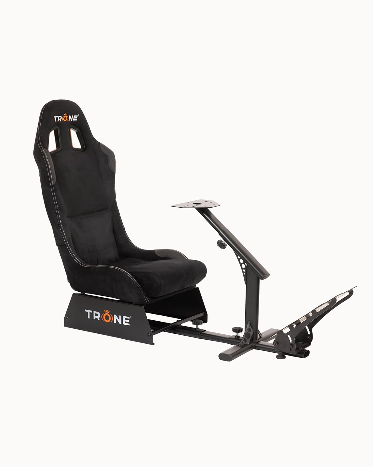 TRONE RS1  Racing Chair & Cockpit Driving-Suede Black