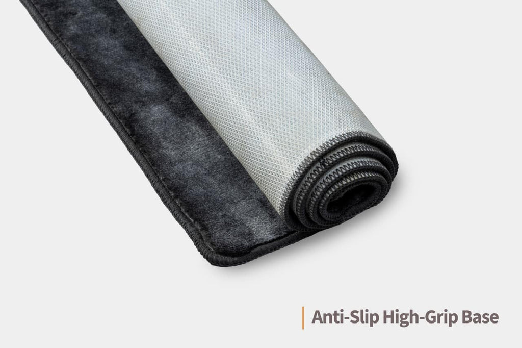 Trone RS1 + SteadyMat Floor Mat Combo- Charcoal Leather