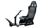 Trone RS1 Racing Cockpit with Seat- Charcoal Leather