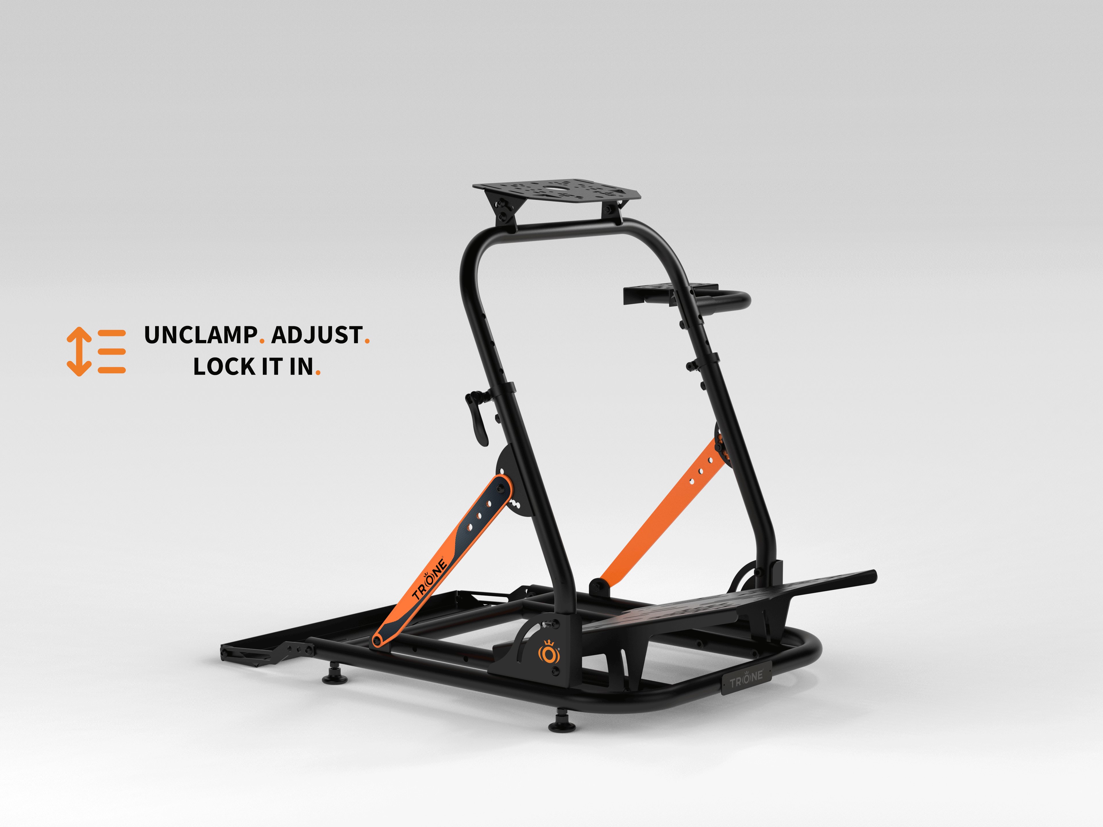 TRONE Foldable Wheel Racing Stand for Beginners & Professionals.