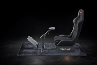 Trone RS1 + SteadyMat Floor Mat Combo- Suede Black