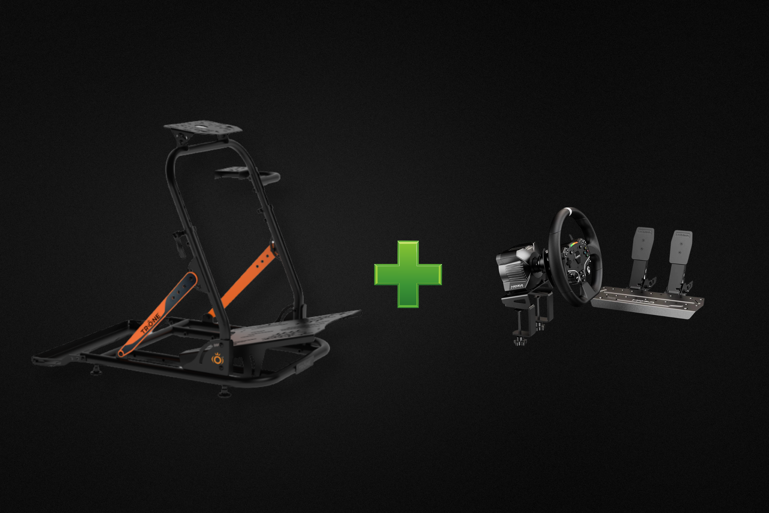 Trone SteadyStand Racing Setup Under 45K (Wheel & Pedals Included)