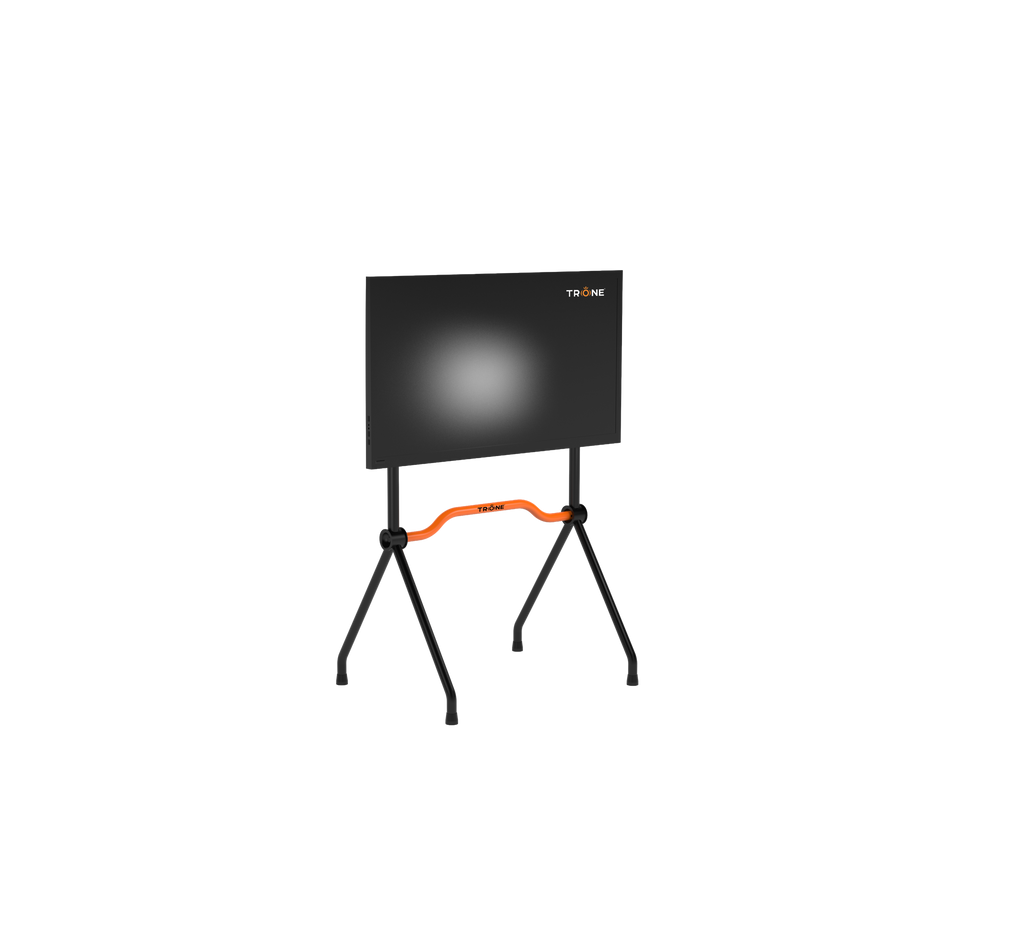 TRONE ViewPoint VP1 Free Standing Monitor & TV Stand for Up to 42 Inch Screens | Height & Tilt Adjustable | Ideal for TV, Monitor & Exhibition Displays