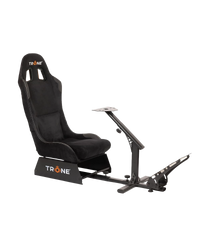 Trone RS1 Racing Cockpit with Seat- Suede Black