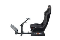 Trone RS1 Racing Cockpit with Seat- Aero Black