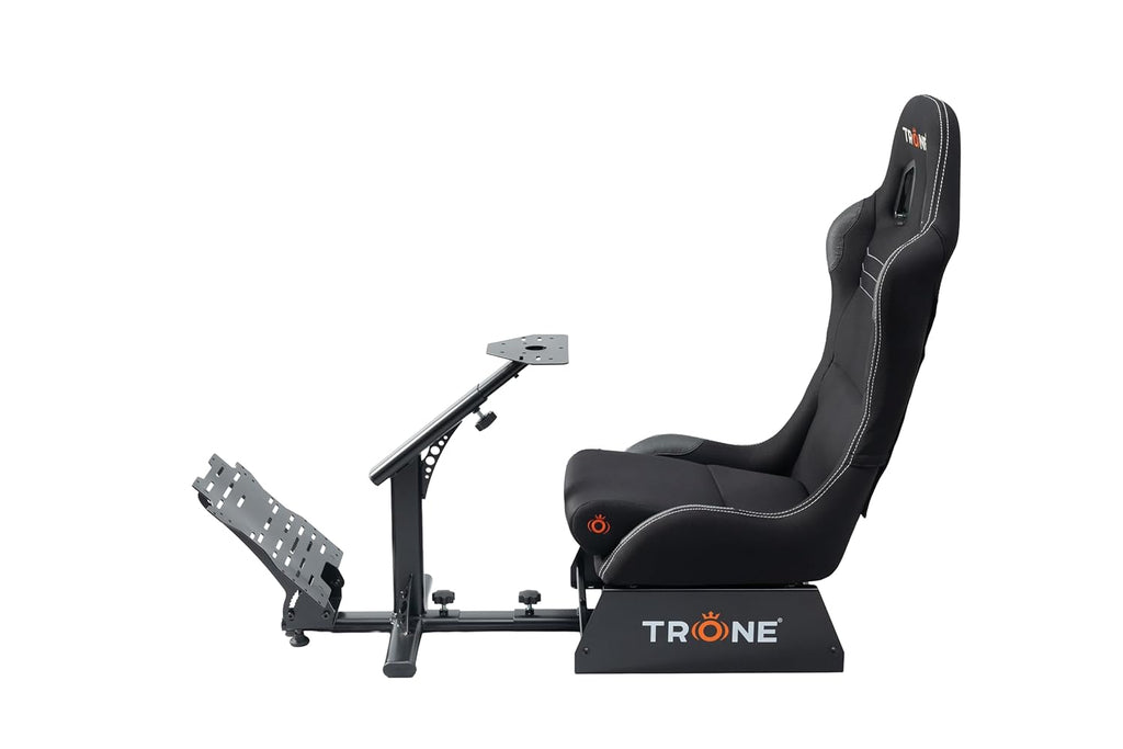 Trone RS1 Racing Cockpit with Seat- Aero Black