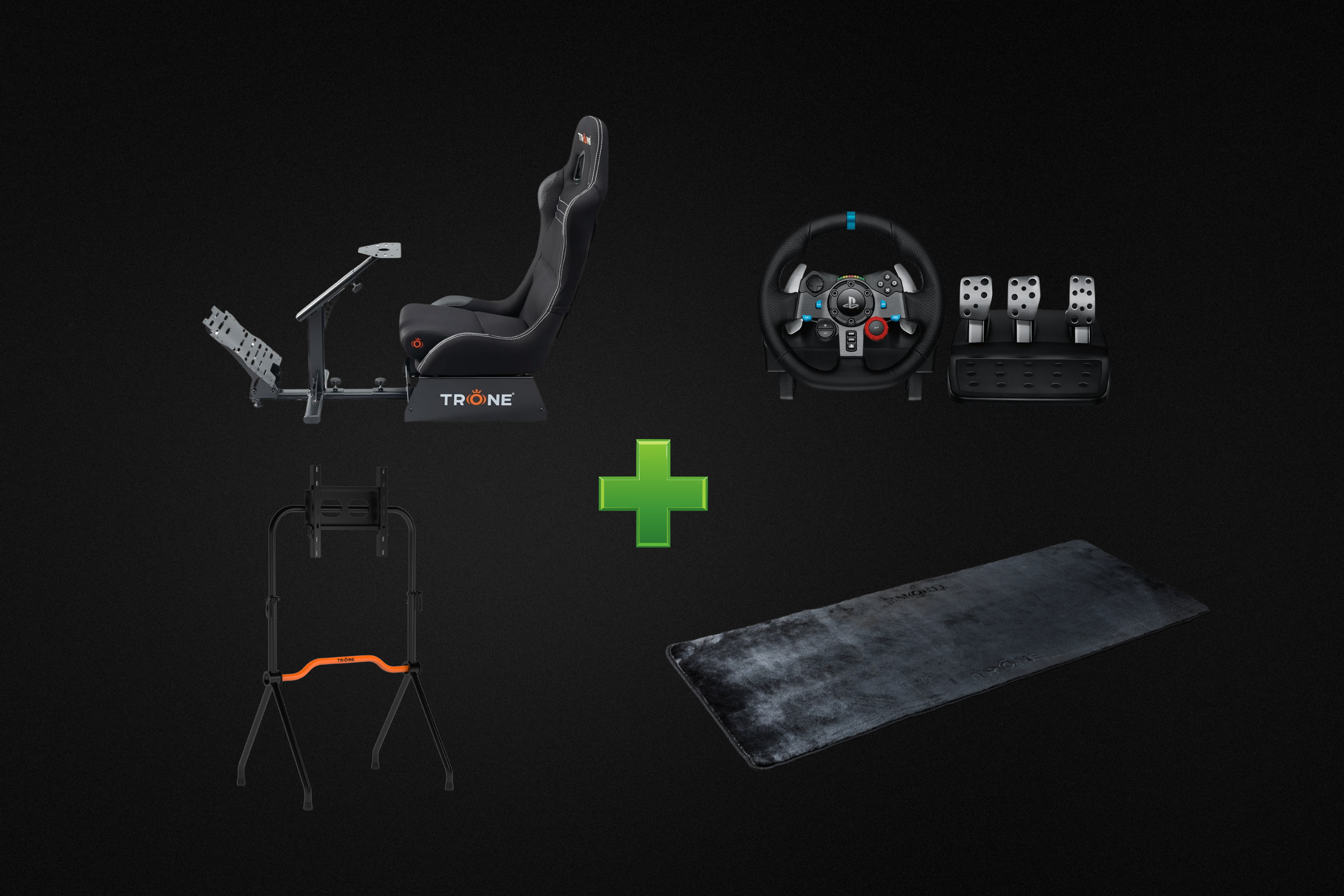 Trone RS1 Racing Setup Under 70K (Wheel ,Pedals Included)