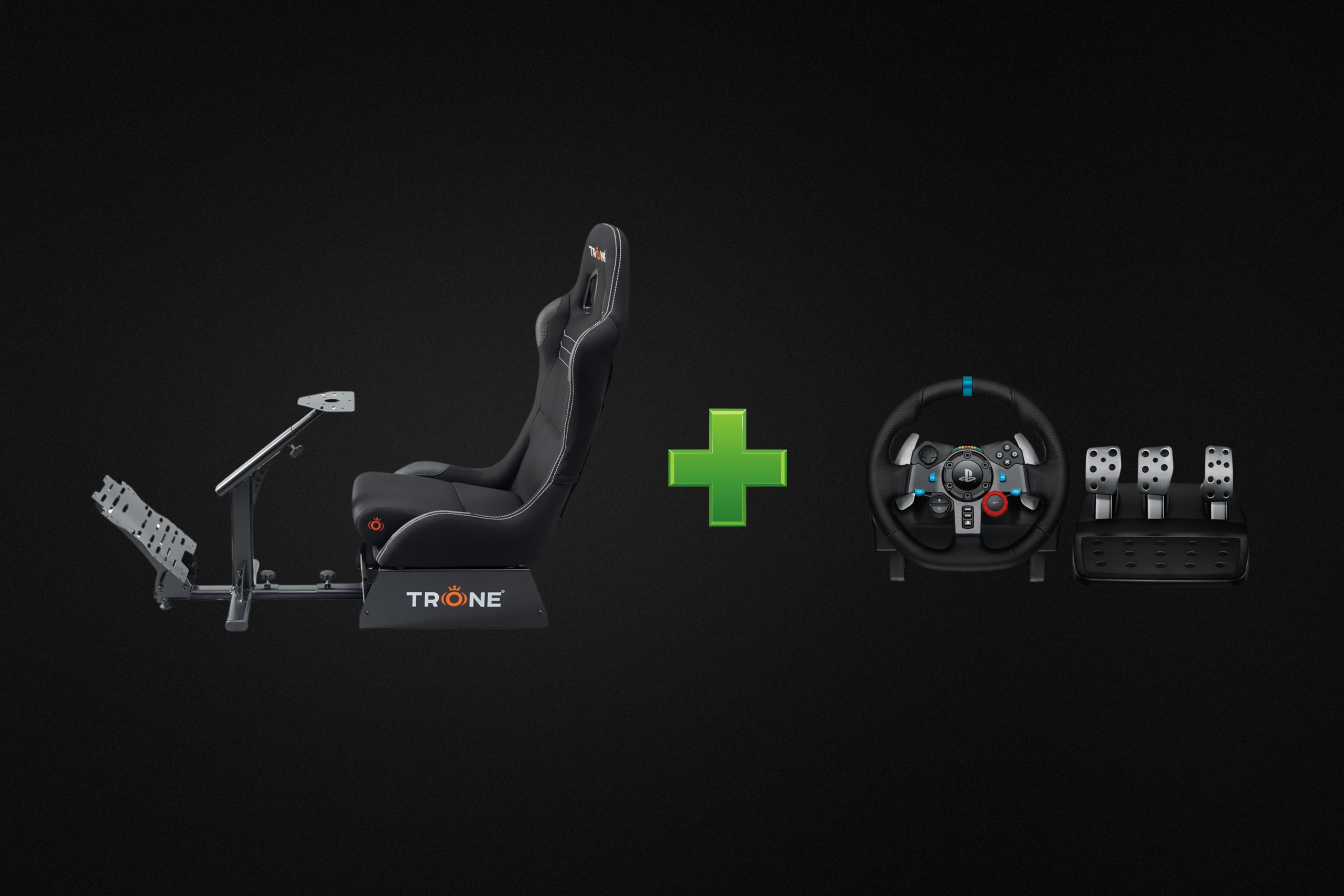 Trone RS1 Racing Setup Under 60K (Wheel & Pedals Included)