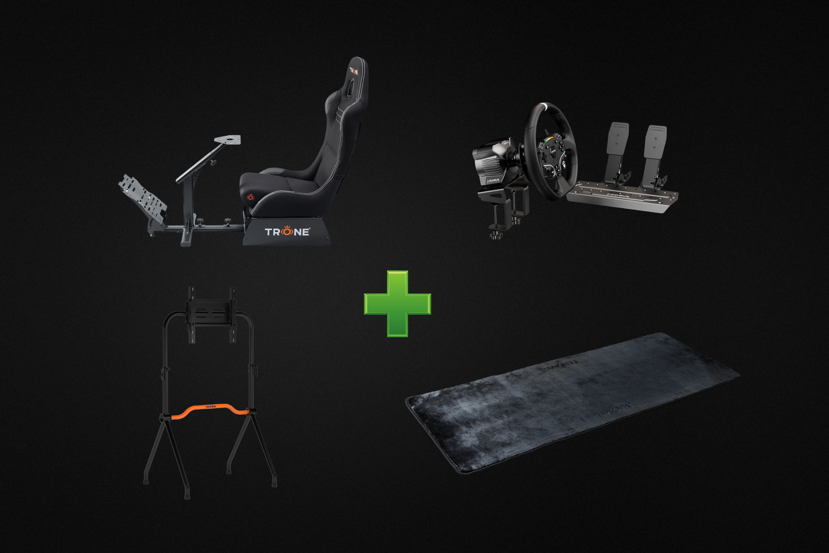 Trone RS1 Racing Setup Under 70K (Wheel ,Pedals Included)