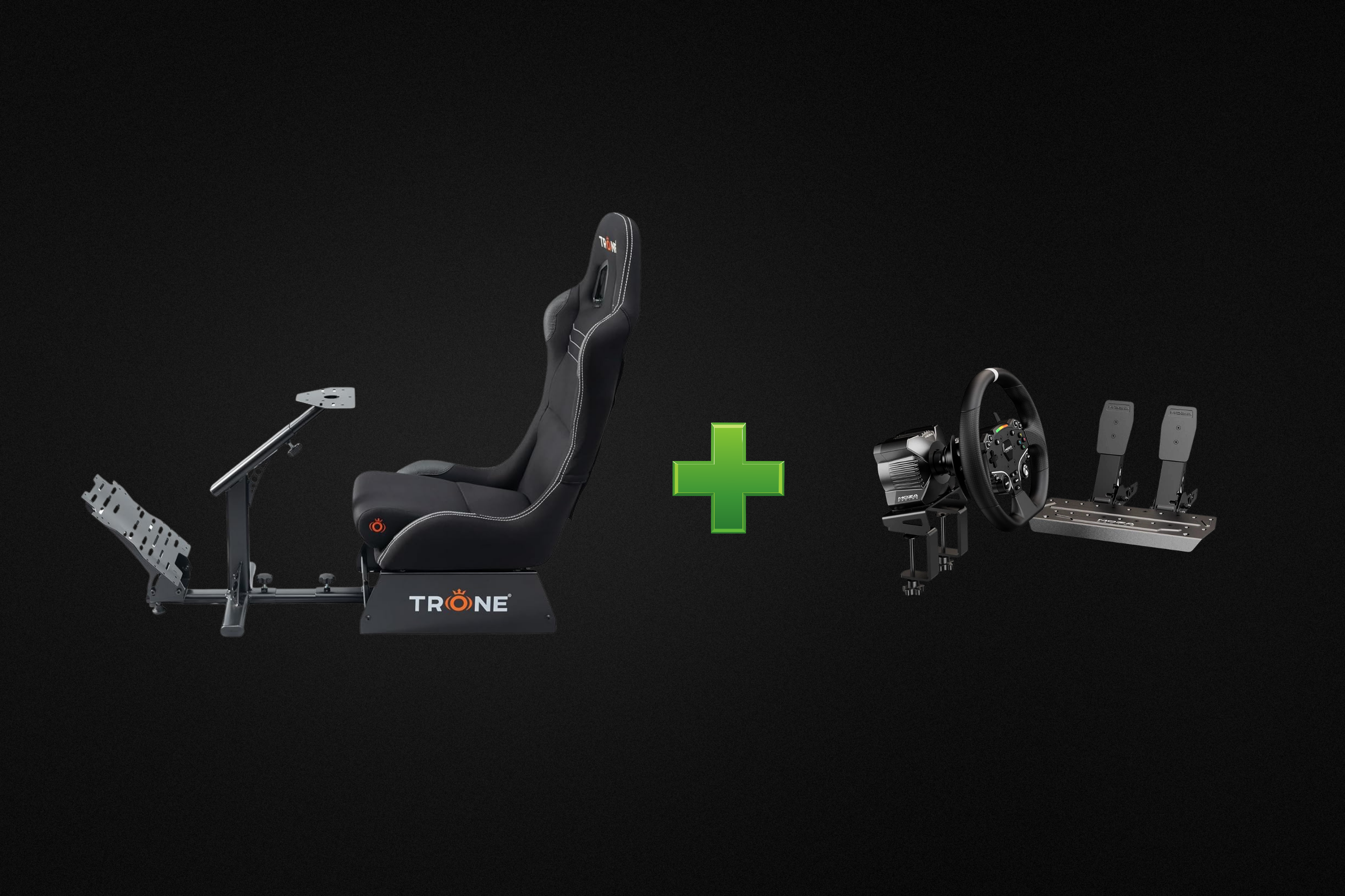 Trone RS1 Racing Setup Under 60K (Wheel & Pedals Included)