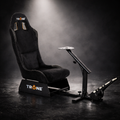 TRONE RS1  Racing Chair & Cockpit Driving-Suede Black