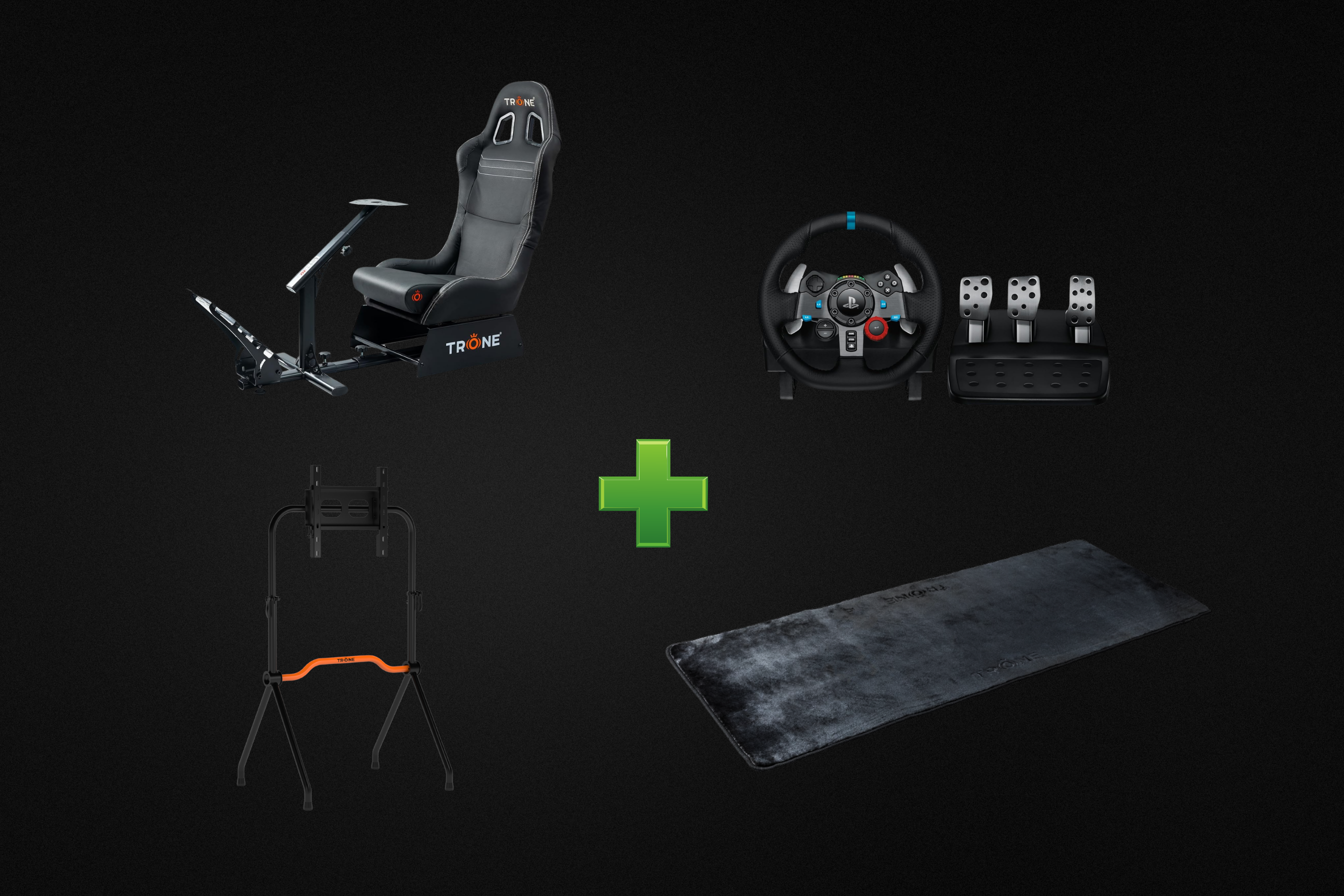 Trone RS1 Racing Setup Under 70K (Wheel ,Pedals Included)