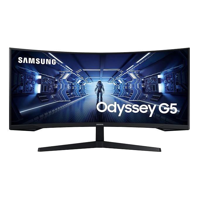 Samsung 34"(86.42cm) Odyssey G5 Curved Gaming Monitor
