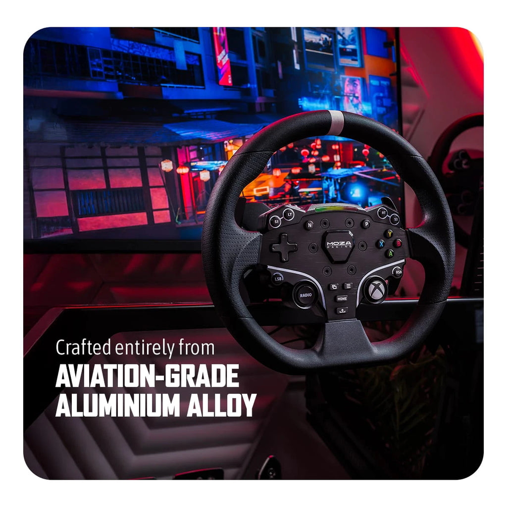 Moza R3 Bundle for PC and Xbox Officially Licensed, ES Steering Wheel