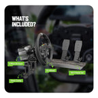 Moza R3 Bundle for PC and Xbox Officially Licensed, ES Steering Wheel