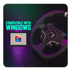 Moza R5 Racing Bundle for PC, R5 Wheelbase, SR-P Lite Pedals, Table Clamp