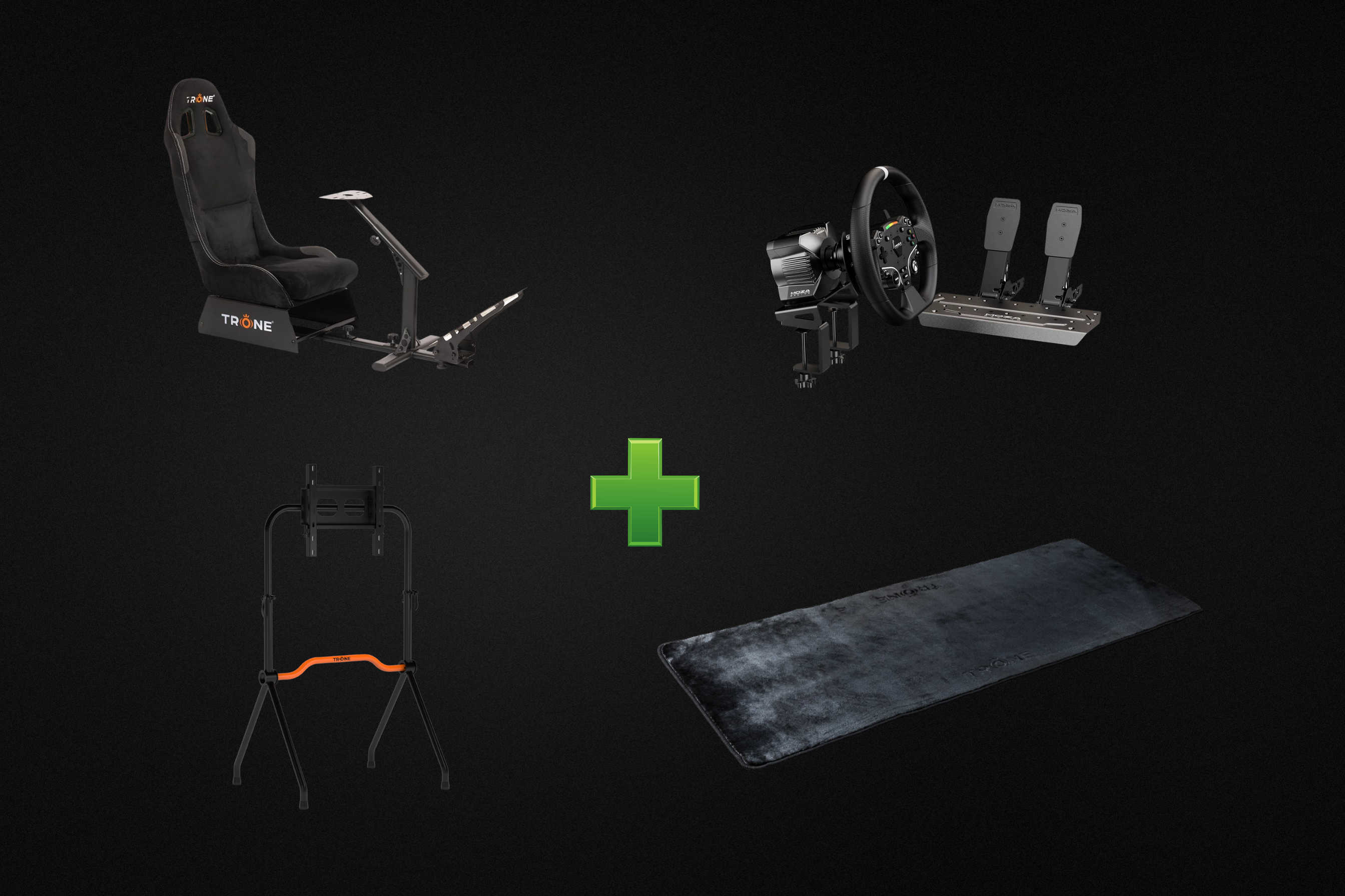 Trone RS1 Racing Setup Under 70K (Wheel ,Pedals Included)