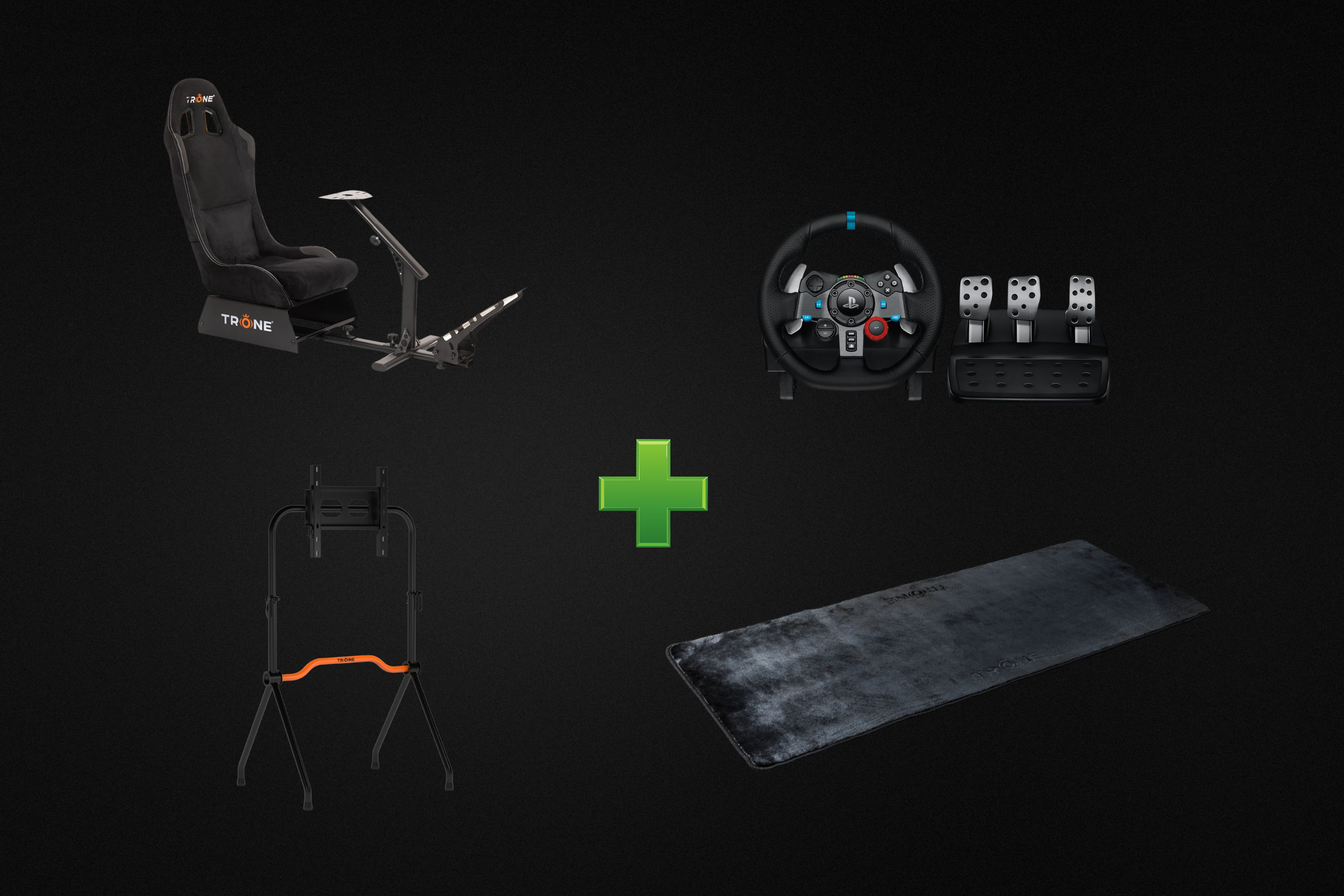 Trone RS1 Racing Setup Under 70K (Wheel ,Pedals Included)