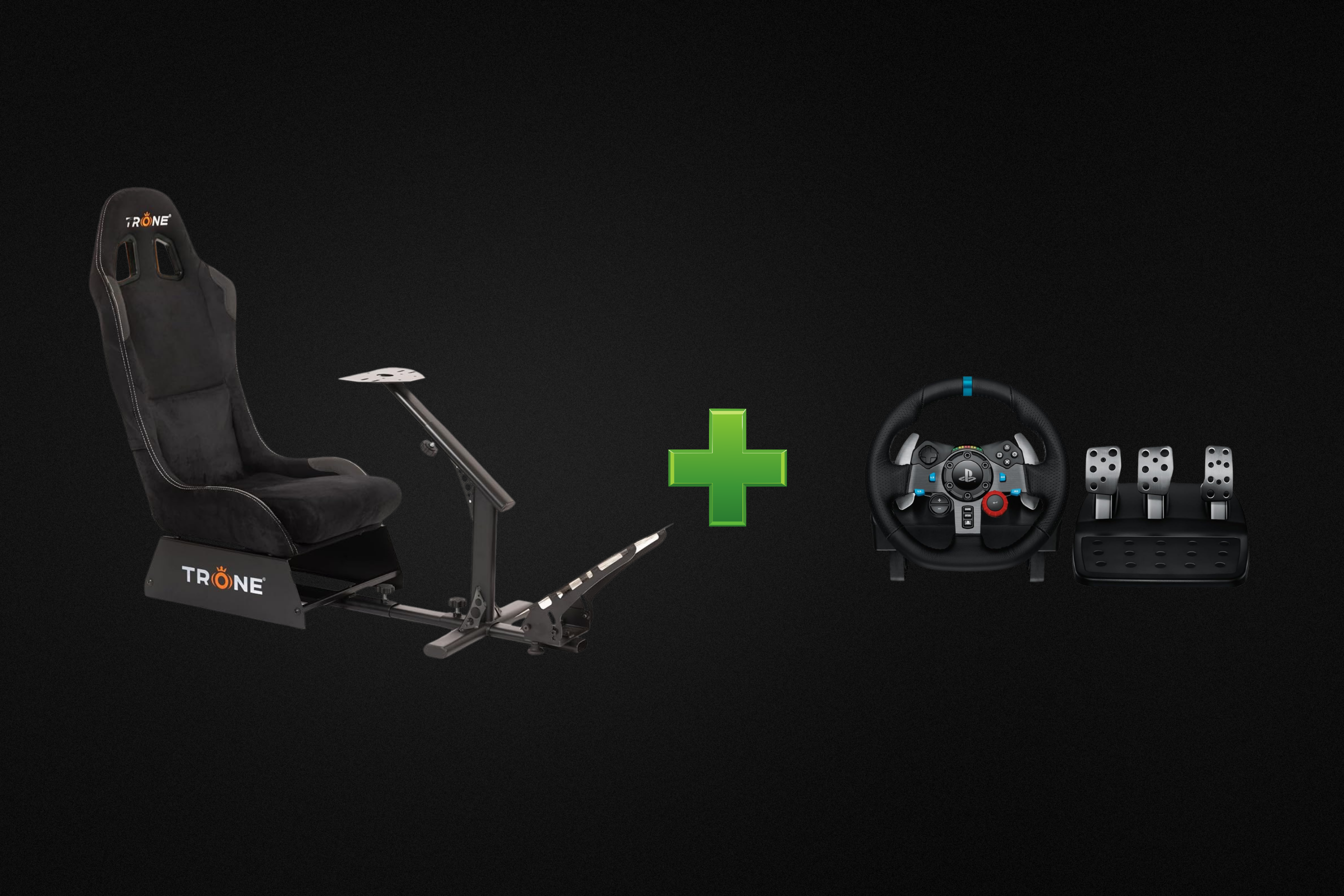 Trone RS1 Racing Setup Under 60K (Wheel & Pedals Included)