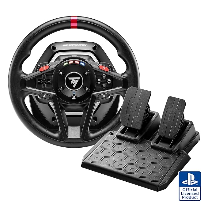 Thrustmaster T128 Force Feedback Racing Wheel and Magnetic Pedals